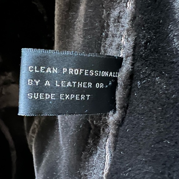 Marvin Richards brown suede and faux fur women’s coat - Picture 10 of 13